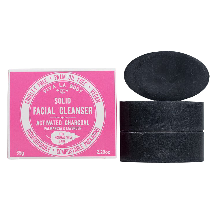 Facial Cleanser Activated Charcoal For Normal To Oily Skin