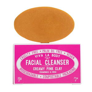 Petite Facial Cleanser Creamy Pink Clay For Sensitive To Dry Skin