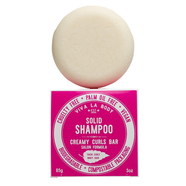 Solid Shampoo Salon Formula Creamy Curls Bar