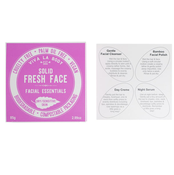 Fresh Face Essentials For Dry Sensitive Skin Sampler