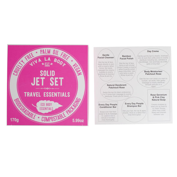 Jet Set Travel Eco Body Essentials