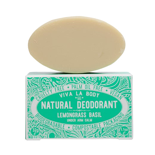 Petite Natural Deodorant Lemongrass Basil