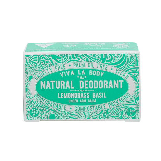 Petite Natural Deodorant Lemongrass Basil