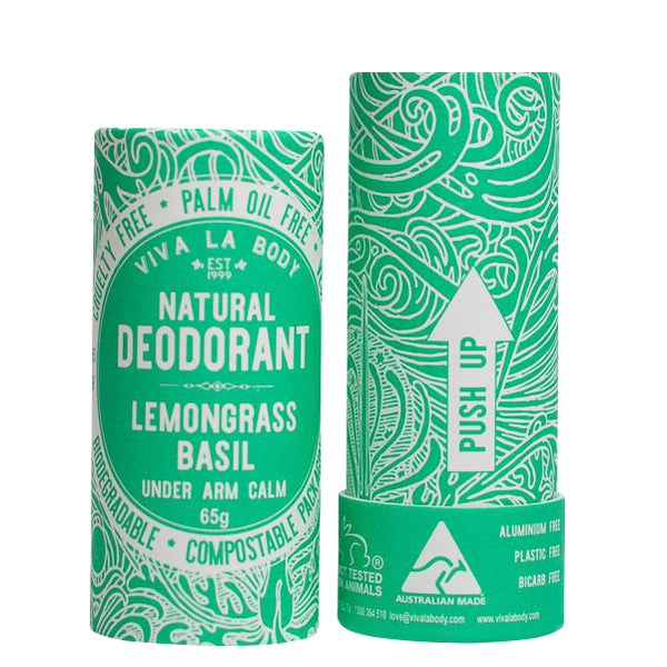 Natural Deodorant Basil & Lemongrass