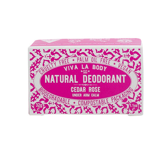 Petite Natural Deodorant Cedarwood Rose