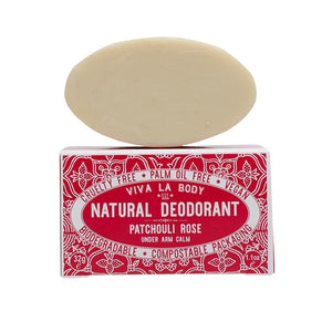 Petite Natural Deodorant Patchouli Rose