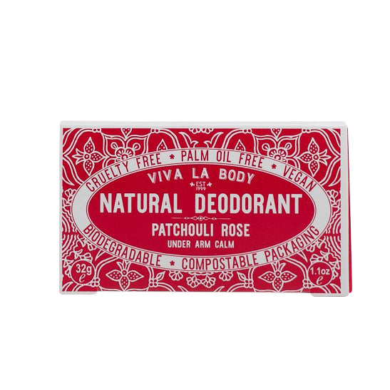 Petite Natural Deodorant Patchouli Rose