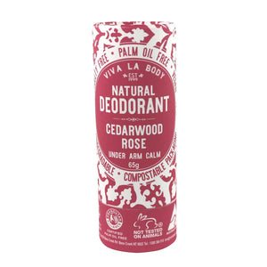 Natural Deodorant Cedarwood & Rose