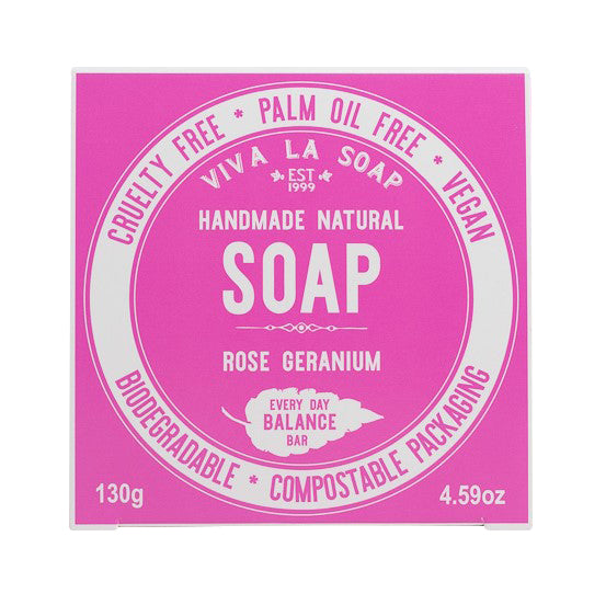 Balance Bar Rose Geranium Soap
