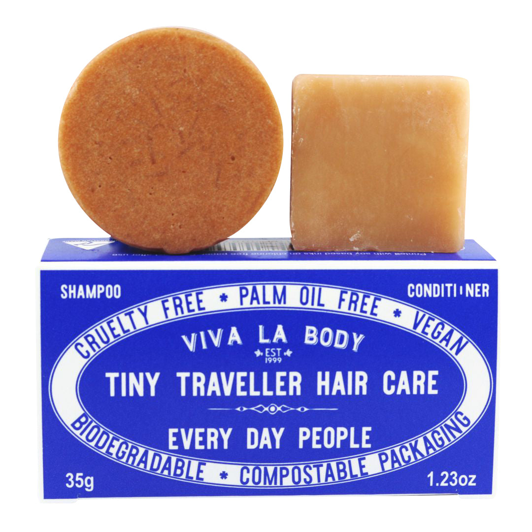 Tiny Traveller Shampoo & Conditioner Every Day People Bars