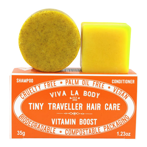 Tiny Traveller Shampoo & Conditioner Vitamin Boost Bars