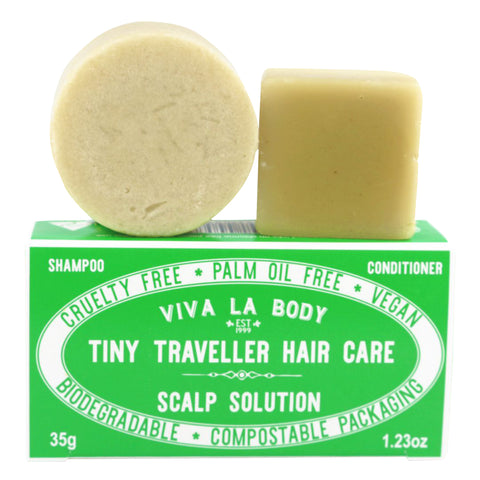 Tiny Traveller Shampoo & Conditioner Scalp Solution Bars